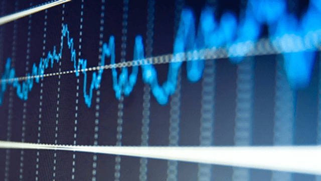 Stock exchange trend line